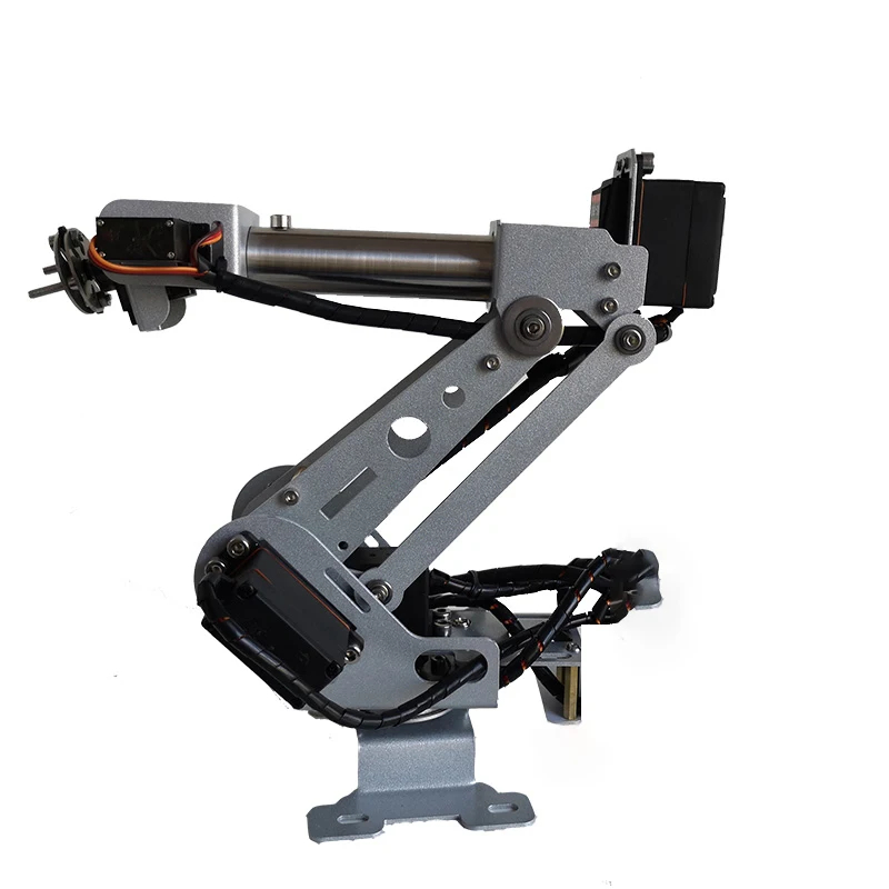 Programmable Robotic Arm Kit Arduino - 6軸ロボットアーム ステンレス鋼製 高品質メタルメカニカルアーム サーボクロー付き Arduino ESP32