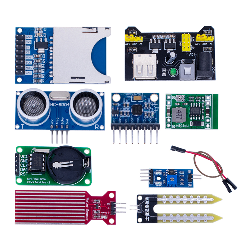 Arduino Sensor Kit 37 Modules Starter - Arduino UNO R3 MEGA2560用アップグレード版45 in 1センサースターターキット、37