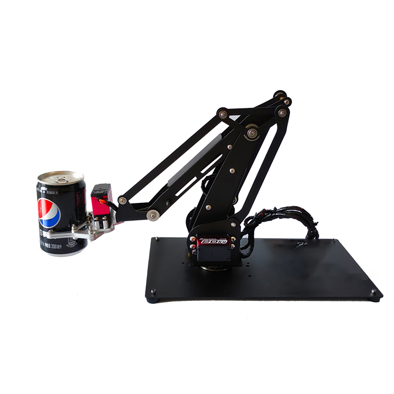 Programmable Robotic Arm Kit Arduino - 金属回転式ロボットアーム、4個、大または小型ベース、arduino、esp32、DIYキット、代理店、プログラム可能なロボットプロジェクト用