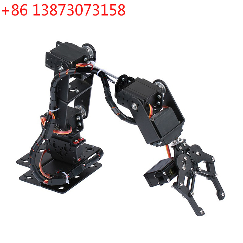 Programmable Robotic Arm Kit Arduino - STEAM DIY 6 DOFロボット金属合金メカニカルアームクローキット MG996 Arduinoロボティクスキット用