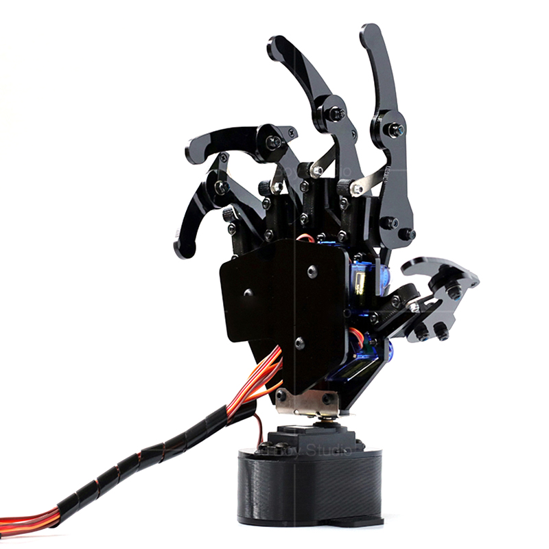 Programmable Robotic Arm Kit Arduino - たくさんのバイオニックロボットを使用した6つのセルフアーム,5つの翼を備えたリモートコントロールのセット,arduino用のプログラム可能なプロジェクト,卸売業者