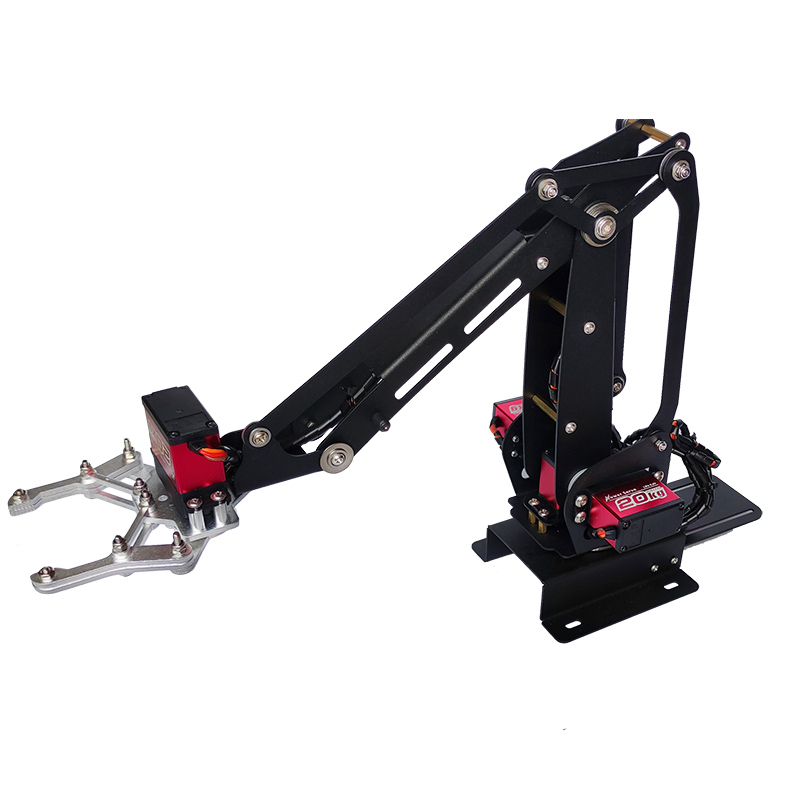 4自由度ロボットアーム、サーボメタル回転ベースアーム付き、A - Programmable Robotic Arm Kit Arduino のレビューと価格