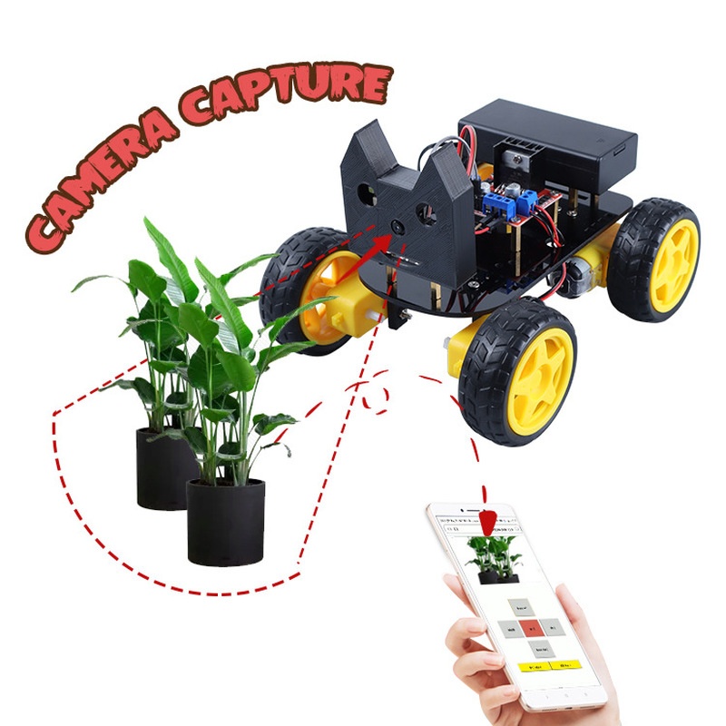 ESP32 AIロボット スマートコーディング プログラム可 - Stem Robot Building Kit Coding のレビューと価格