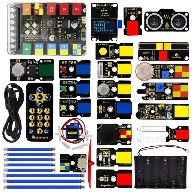 DIY電子工作STEM OEM/ODMメーカー。Microb - Micro Bit Stem Educational Starter Kit のレビューと価格