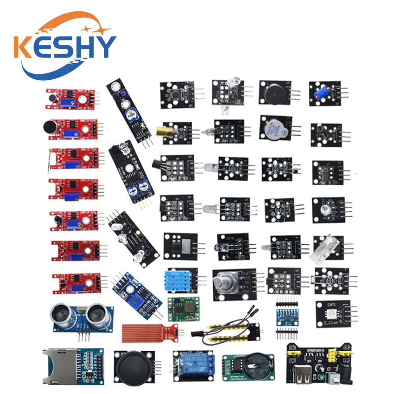 Arduino raspberry pi用センサーモジュール - Arduino Sensor Kit 37 Modules Starter のレビューと価格
