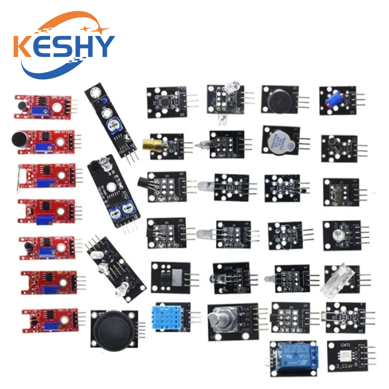 Arduino raspberry pi用センサーモジュール - Arduino Sensor Kit 37 Modules Starter のレビューと価格
