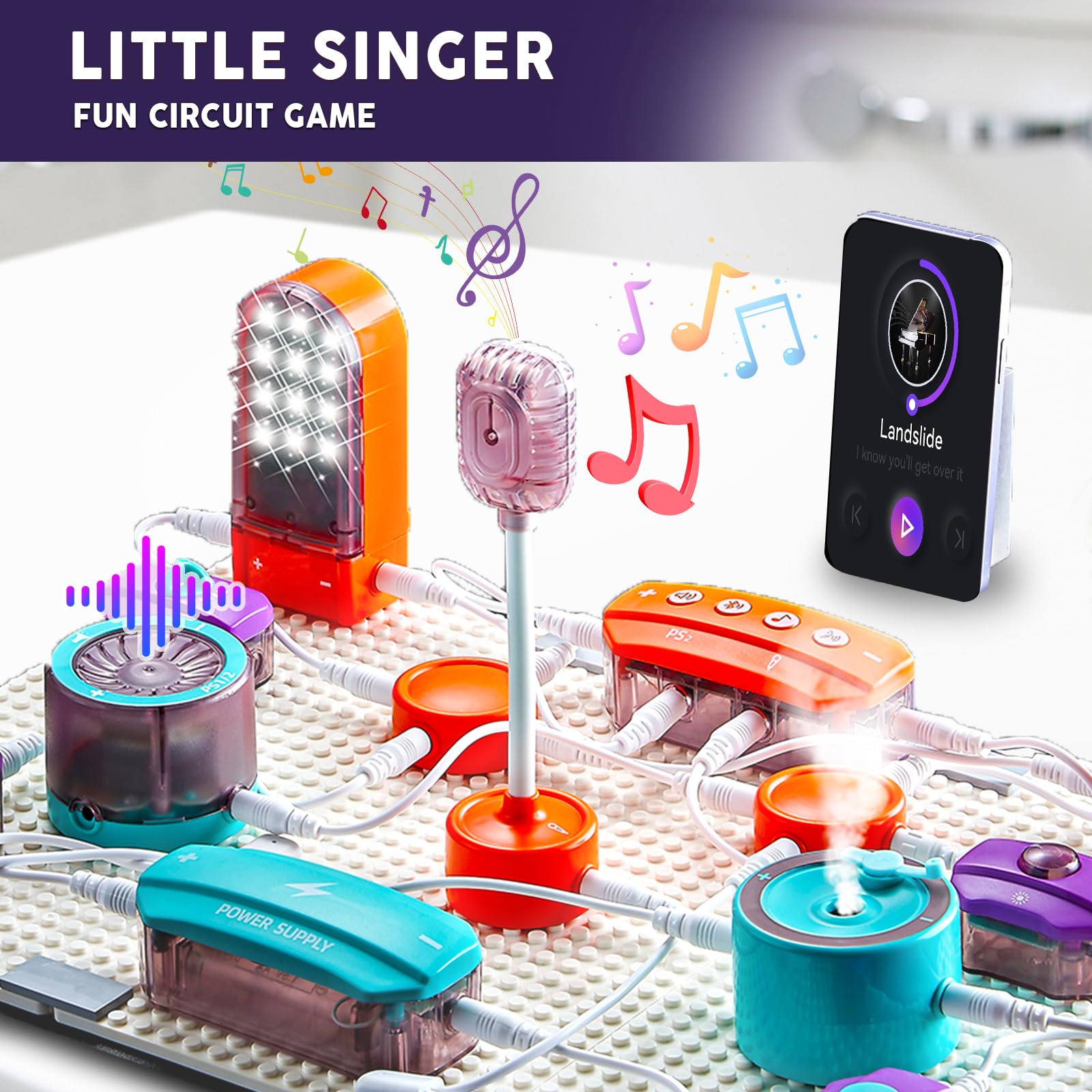 電子ビルディングブロック STEM 科学回路キット DIY  - Electronic Building Blocks Stem Kit のレビューと価格