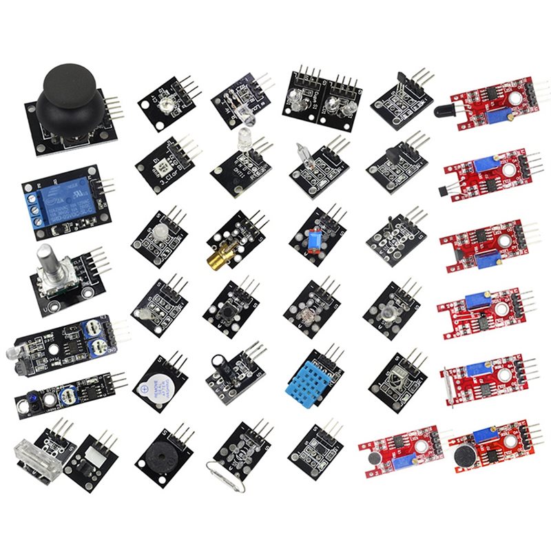 ABKN-For Arduino MCU 互換 37-In- - Arduino Sensor Kit 37 Modules Starter のレビューと価格