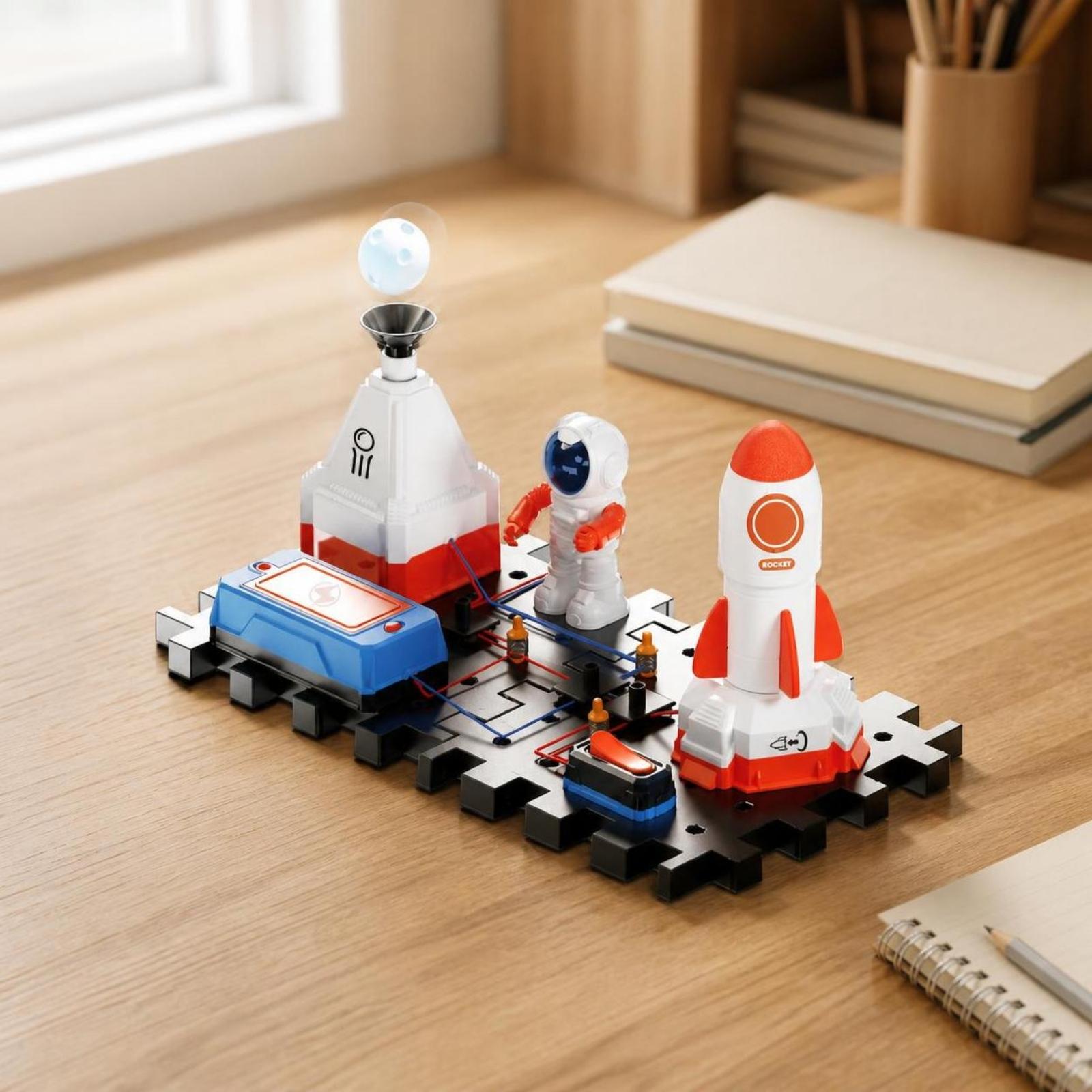 15ピース組み立てブロック回路キット、実践的な物理実験、教育 - Electronic Building Blocks Stem Kit のレビューと価格