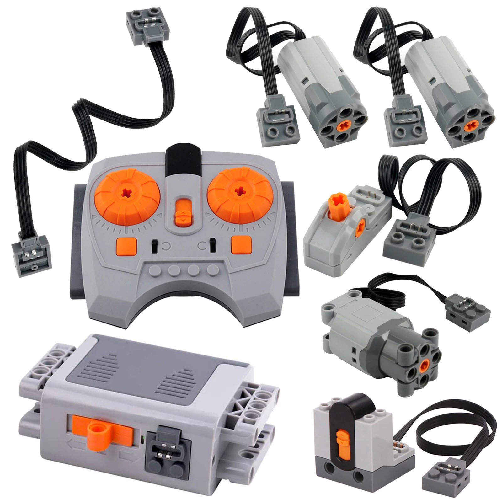 8個/ロット MOC Toys テクニカル電子ビルディングブ - Electronic Building Blocks Stem Kit のレビューと価格