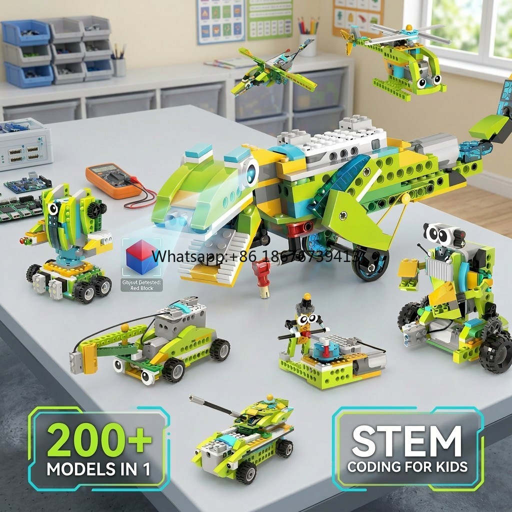 200 in 1 STEMロボティクスキット ロボットマスタ - Stem Robot Building Kit Coding のレビューと価格