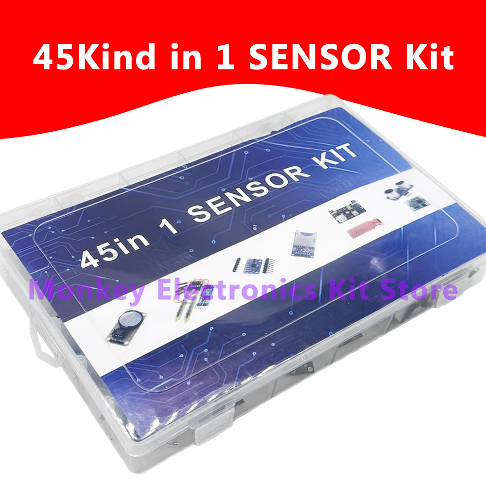 45 種類の 1 センサーモジュールスターターキット Ard - Arduino Sensor Kit 37 Modules Starter のレビューと価格
