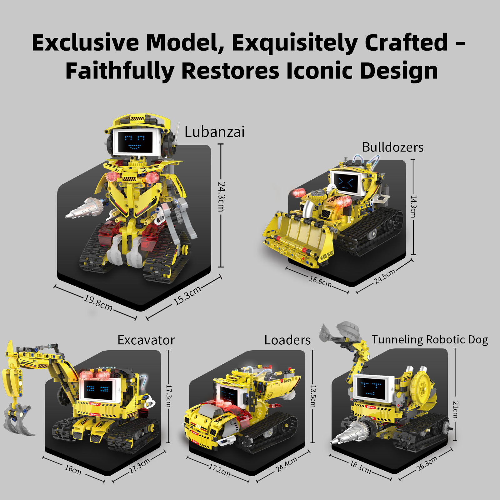 660ピース 5-in-1 エンジニアリングロボット組み立て - Stem Robot Building Kit Coding のレビューと価格