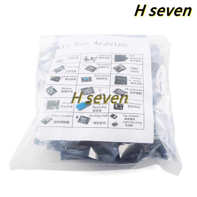 37 in 1 センサーモジュール 37 キット スターター - Arduino Sensor Kit 37 Modules Starter のレビューと価格