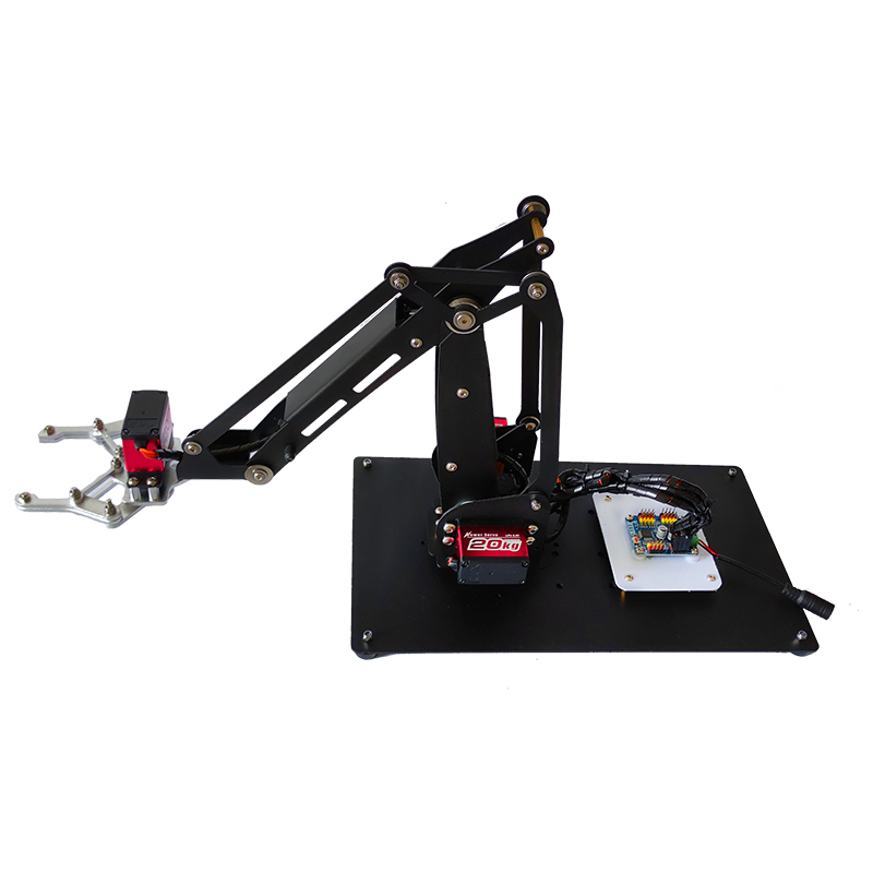 金属回転式ロボットアーム、4個、大または小型ベース、ardu - Programmable Robotic Arm Kit Arduino のレビューと価格