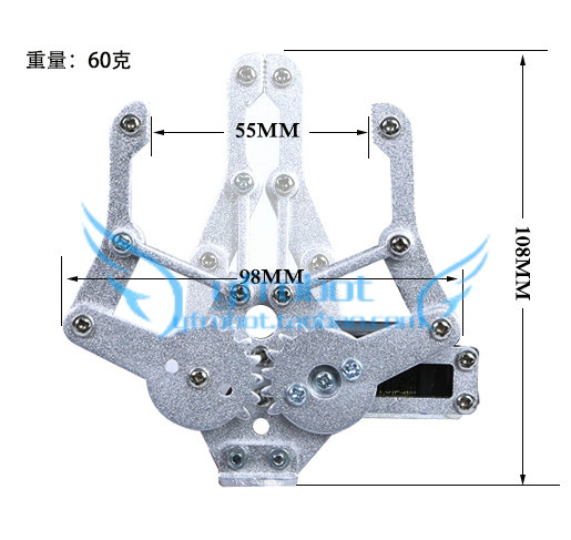 STEAM DIY 6 DOFロボット金属合金メカニカルアー - Programmable Robotic Arm Kit Arduino のレビューと価格