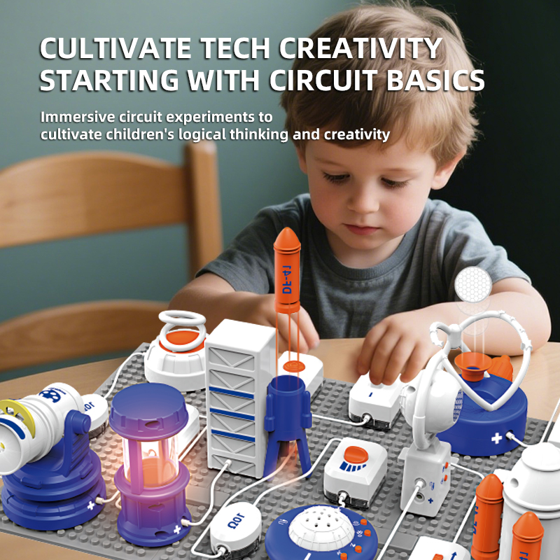 STEM 電子回路ビルディングブロックキット、AI 音声制御 - Electronic Building Blocks Stem Kit のレビューと価格