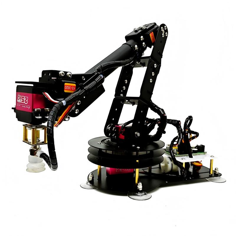 PS2コントロール5 DOFロボットアーム、エアポンプサクシ - Programmable Robotic Arm Kit Arduino のレビューと価格