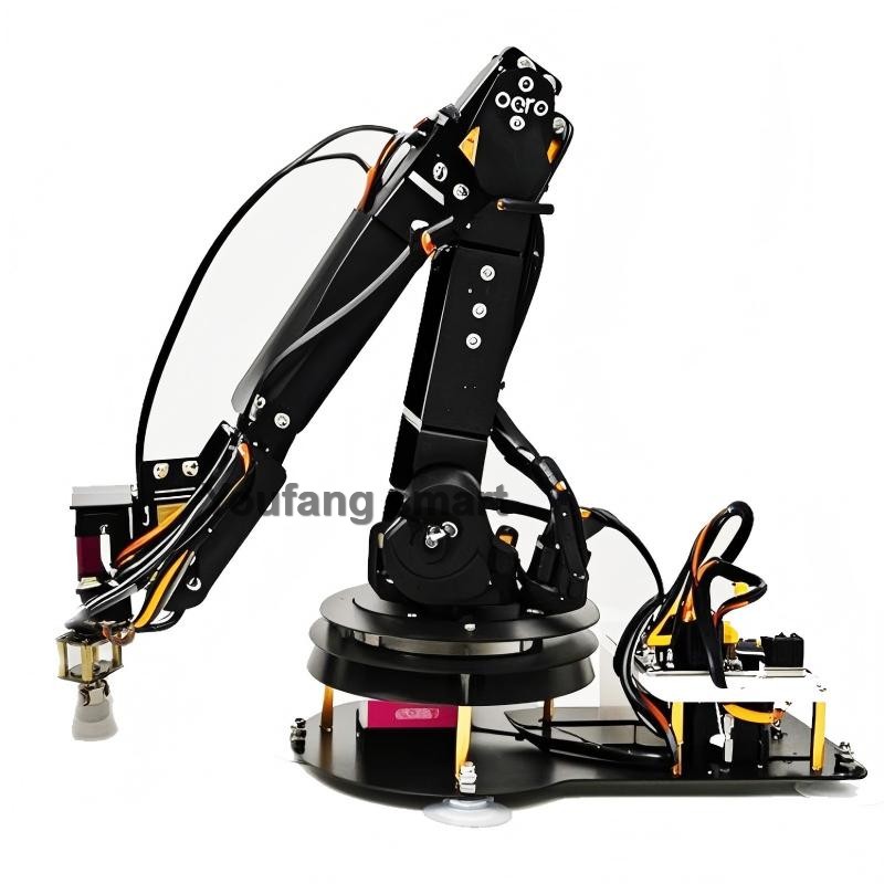 PS2コントロール5 DOFロボットアーム、エアポンプサクシ - Programmable Robotic Arm Kit Arduino のレビューと価格