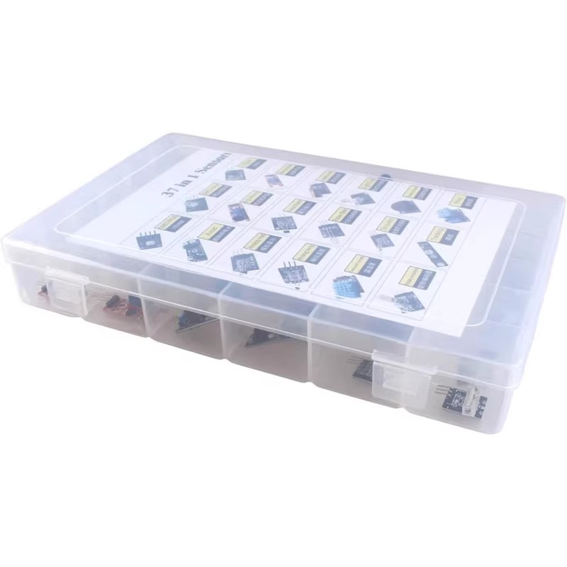 Arduino用45 in 1センサーモジュールスターターキ - Arduino Sensor Kit 37 Modules Starter のレビューと価格