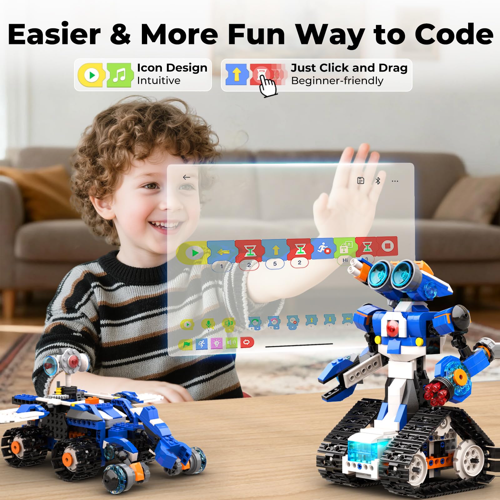Apitor APP コントロール STEM ロボット教育キ - Stem Robot Building Kit Coding のレビューと価格