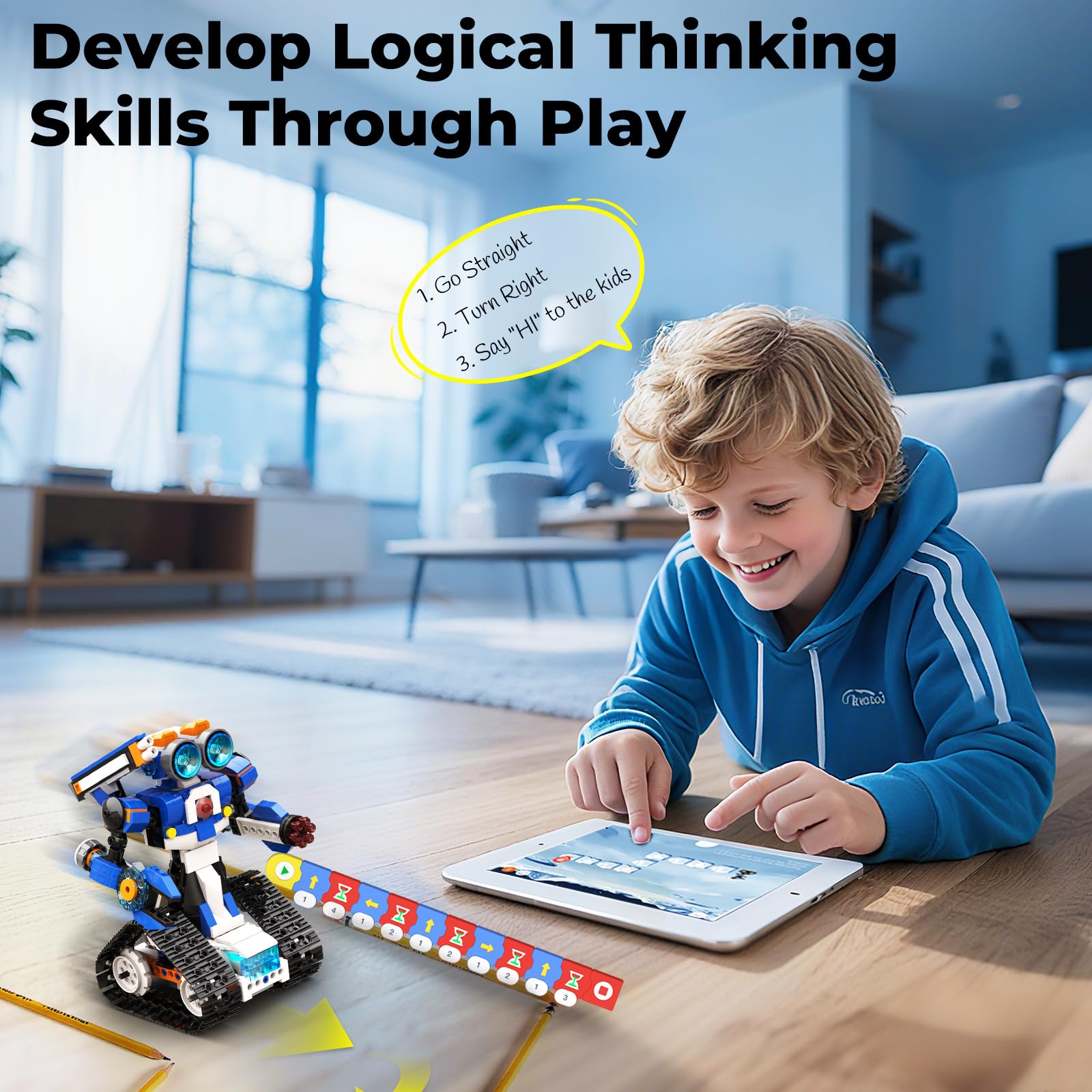 Apitor APP コントロール STEM ロボット教育キ - Stem Robot Building Kit Coding のレビューと価格