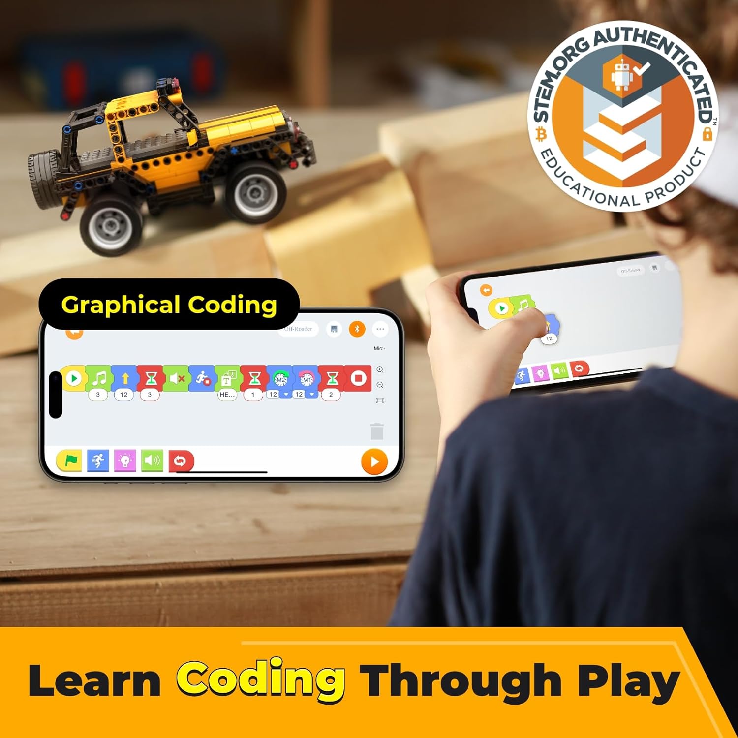 Apitor ロボット R プログラム可能なキット 子供用  - Stem Robot Building Kit Coding のレビューと価格