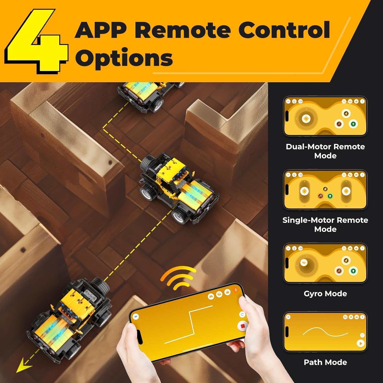 Apitor ロボット R プログラム可能なキット 子供用  - Stem Robot Building Kit Coding のレビューと価格