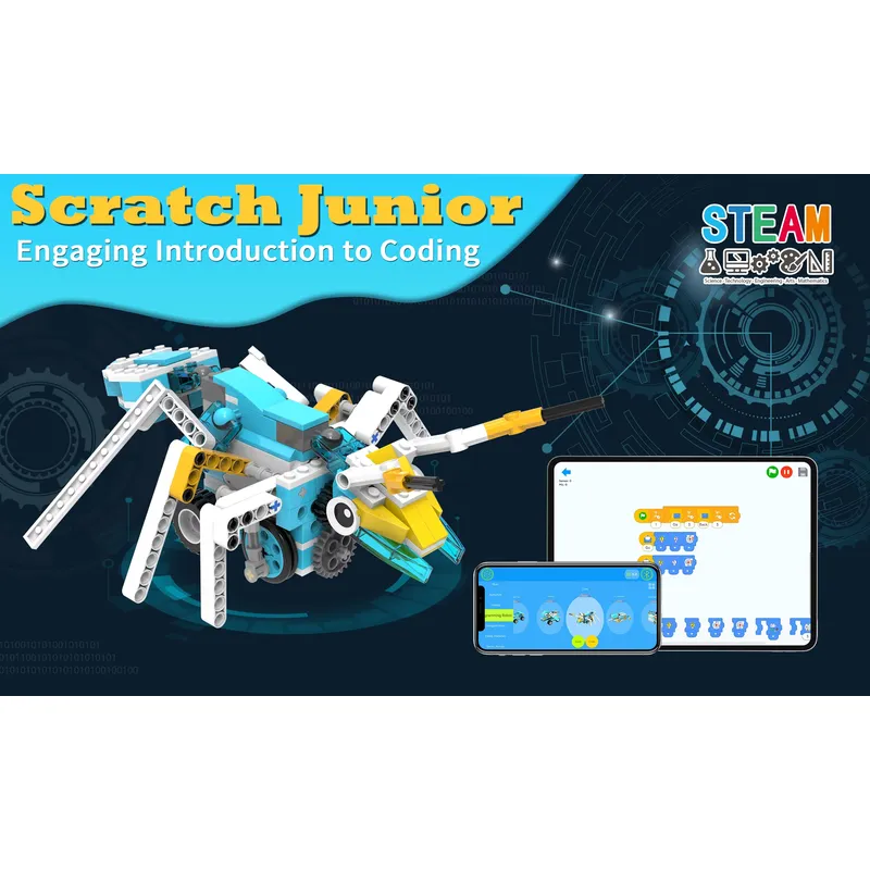 EE1：200個のパーツで構成されるSTEMロボット組み立て - Stem Robot Building Kit Coding のレビューと価格