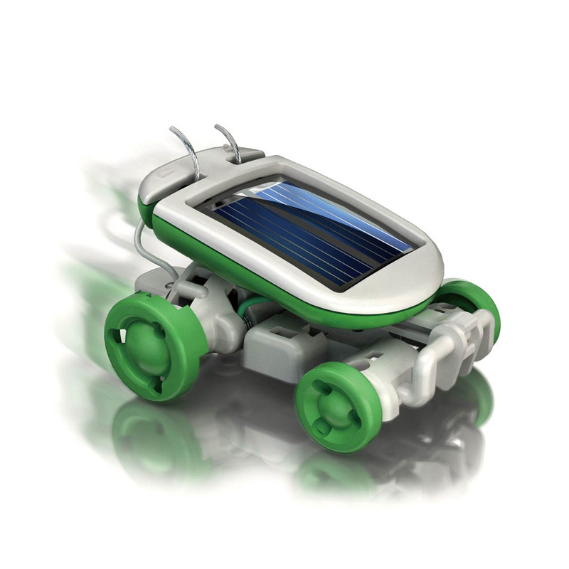 6-in-1 太陽光発電ロボットキット組み立て船ファン風車車 - Solar Powered Robot Kit 14 In 1 のレビューと価格