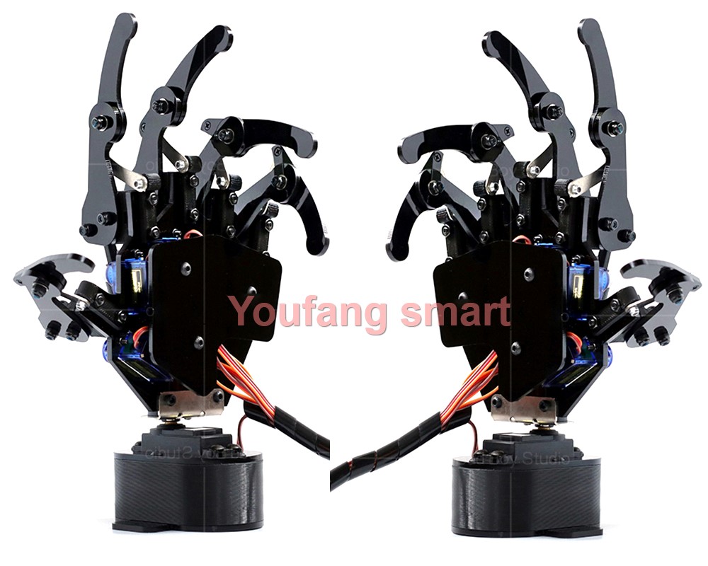 たくさんのバイオニックロボットを使用した6つのセルフアーム, - Programmable Robotic Arm Kit Arduino のレビューと価格
