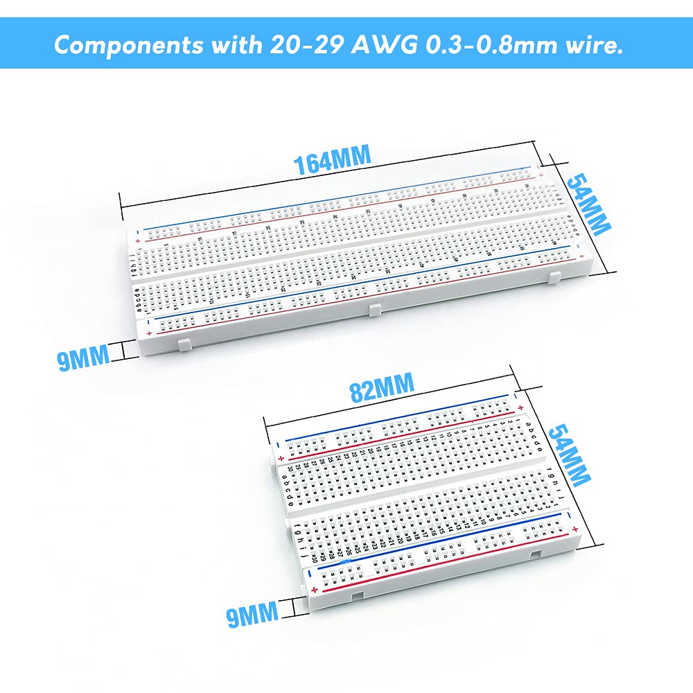 MB-102 ブレッドボード電源モジュールキット、MB-10 - Breadboard Jumper Wires Power Supply Kit のレビューと価格