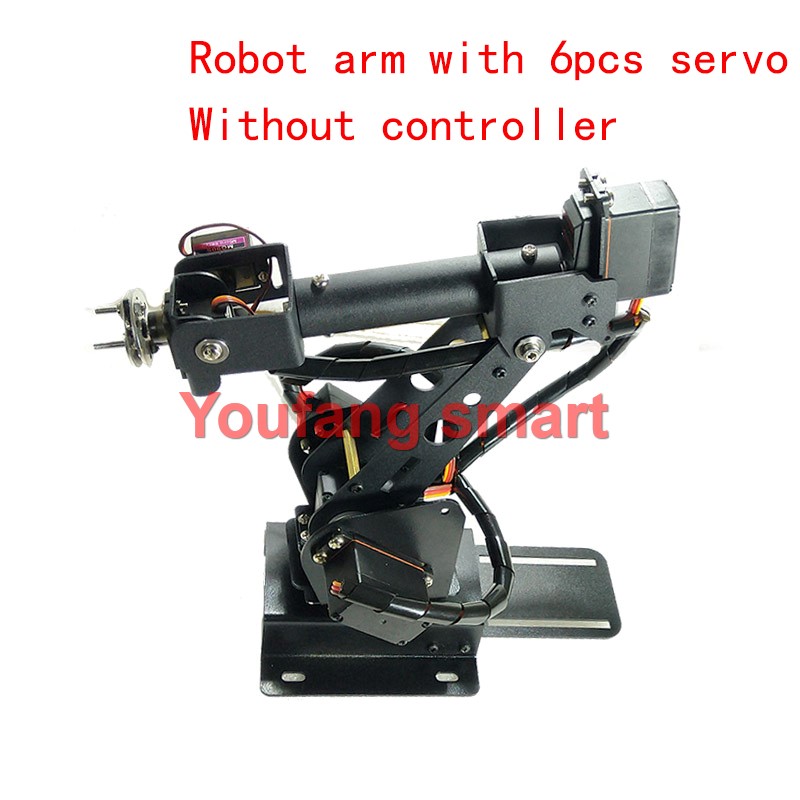 6自由度ロボットアーム ABB産業用ロボットアーム 金属製デ - Programmable Robotic Arm Kit Arduino のレビューと価格
