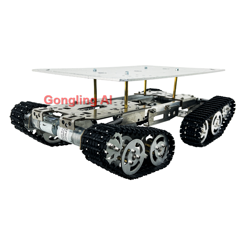 12kg積載RC戦車スマートロボットカー、スチールシャーシ、 - Raspberry Pi Robot Platform Tank Chassis のレビューと価格