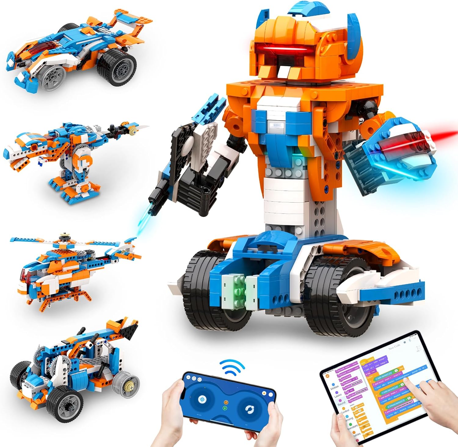 Apitor 12-in-1 STEMロボット組み立てキット - Stem Robot Building Kit Coding のレビューと価格