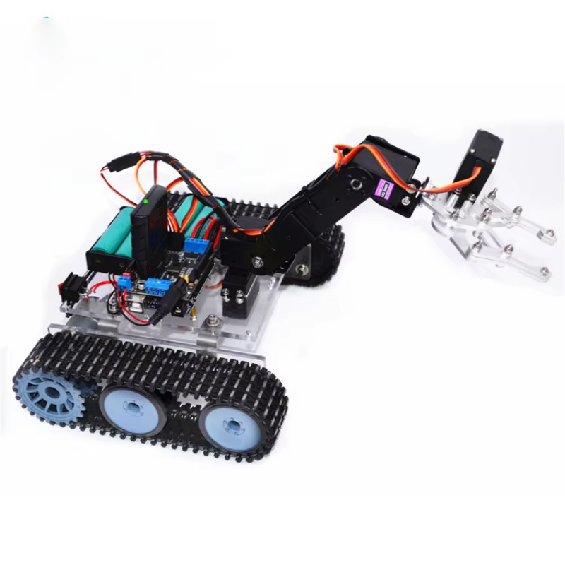 4自由度ロボットアームとRCタンク ArduinoロボットD - Programmable Robotic Arm Kit Arduino のレビューと価格